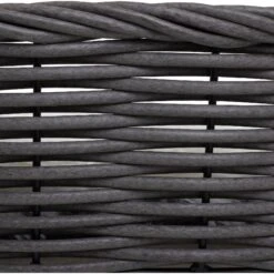 Frisco Elevated Rectangle Wicker Dog & Cat Bed With Eyelash Faux Fur Cushion -Cozy Paws 296679 PT4. AC SS1800 V1633111612