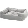 Mina Victory Quilted Bolster Dog Bed