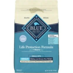 Blue Buffalo Life Protection Formula Small Bite Adult Chicken & Brown Rice Recipe Dry Dog Food & Blue Buffalo Health Bars Baked With Bacon, Egg & Cheese Dog Treats 10 Blue Buffalo Life Protection Formula Small Bite Adult Chicken & Brown Rice Recipe Dry Dog Food & Blue Buffalo Health Bars Baked With Bacon, Egg & Cheese Dog Treats -Cozy Paws 297840 PT1. AC SS1800 V1621269141
