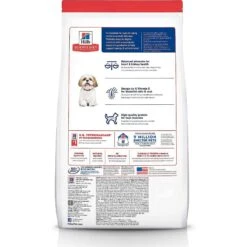 Hill's Science Diet Adult 7+ Small Bites Chicken Meal, Barley & Rice Recipe Dry Dog Food & Hill's Science Diet Adult 7+ Chicken & Barley Entree Canned Dog Food -Cozy Paws 298084 PT2. AC SS1800 V1621299746