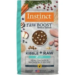 Instinct Be Natural Real Lamb & Oatmeal Recipe Freeze-Dried Raw Coated Dry Dog Food & Instinct Raw Boost Puppy Whole Grain Real Chicken & Brown Rice Recipe Freeze-Dried Raw Coated Dry Dog Food -Cozy Paws 298132 PT4. AC SS1800 V1621296751