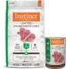 Instinct Limited Ingredient Diet Grain-Free Recipe With Real Lamb Freeze-Dried Raw Coated Dry Dog Food & Instinct Limited Ingredient Diet Grain-Free Real Lamb Recipe Wet Canned Dog Food