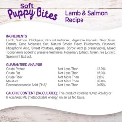 Wellness Complete Health Just For Puppy Canned Dog Food & Wellness Soft Puppy Bites Lamb & Salmon Recipe Grain-Free Natural Dog Treats -Cozy Paws 298658 PT7. AC SS1800 V1691425731