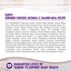 Wellness Complete Health Puppy Deboned Chicken, Oatmeal & Salmon Meal Recipe Dry Dog Food & Wellness Complete Health Just For Puppy Canned Dog Food -Cozy Paws 298680 PT6. AC SS1800 V1691425728