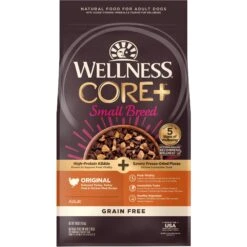 Wellness CORE RawRev Grain-Free Small Breed Original Recipe With Freeze-Dried Turkey Dry Dog Food & Wellness CORE Bowl Boosters Bare Turkey Freeze-Dried Dog Food Mixer Or Topper -Cozy Paws 298720 PT5. AC SS1800 V1703195412