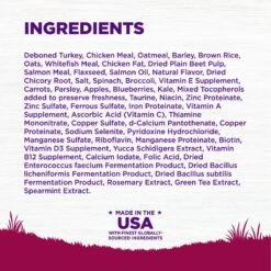 Wellness Small Breed Complete Health Puppy Turkey, Oatmeal & Salmon Meal Recipe Dry Dog Food & Wellness Soft Puppy Bites Lamb & Salmon Recipe Grain-Free Natural Dog Treats -Cozy Paws 298750 PT6. AC SS1800 V1621991049