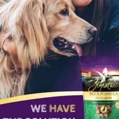 Zignature Duck Limited Ingredient Formula Dry Dog Food & Zignature Duck Formula Ziggy Bars Biscuit Dog Treats -Cozy Paws 298856 PT8. AC SS1800 V1674240628