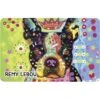 Bungalow Flooring By Dean Russo Boston Terrier Personalized Floor Mat