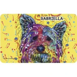 Bungalow Flooring By Dean Russo Yorkie Personalized Floor Mat