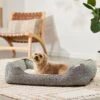 Frisco Boho Cuddler Dog & Cat Bed -Cozy Paws 299388 MAIN. AC SS1800 V1638291004