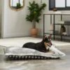Frisco Buffalo Check Pillow Dog & Cat Bed, Black & White -Cozy Paws 299400 MAIN. AC SS1800 V1638291088