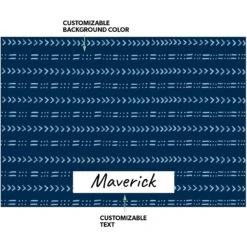 Frisco Mudcloth Personalized Dog & Cat Placemat -Cozy Paws 299552 PT1. AC SS1800 V1636047785