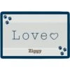 Frisco Love Cutout Personalized Dog & Cat Placemat