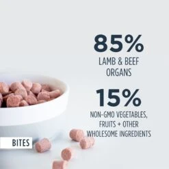 Instinct Bites Lamb Recipe Grain-Free Grass-Fed Raw Frozen Dog Food -Cozy Paws 301673 PT2. AC SS1800 V1668202350