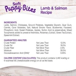 Purina Pro Plan High Protein Chicken & Rice Formula Large Breed Dry Puppy Food & Wellness Soft Puppy Bites Lamb & Salmon Recipe Grain-Free Natural Dog Treats -Cozy Paws 302104 PT3. AC SS1800 V1622653346