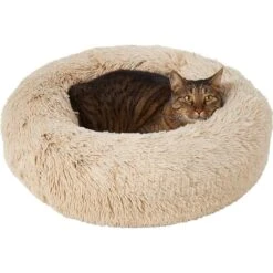 Frisco Eyelash Cat & Dog Bolster Bed & Frisco Eyelash Cat & Dog Bolster Bed -Cozy Paws 302450 PT1. AC SS1800 V1623043041