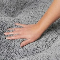 Frisco Eyelash Cat & Dog Bolster Bed & Frisco Eyelash Cat & Dog Bolster Bed -Cozy Paws 302450 PT7. AC SS1800 V1623065558