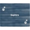 Frisco Personalized Heathered Sherpa Cat & Dog Blanket, 30" X 40" -Cozy Paws 303838 MAIN. AC SS1800 V1637610189