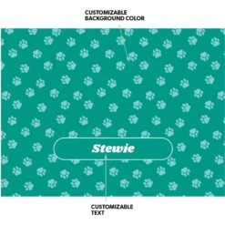 Frisco Personalized Paws Sherpa Cat & Dog Blanket, 30" X 40" -Cozy Paws 303840 PT3. AC SS1800 V1637609810