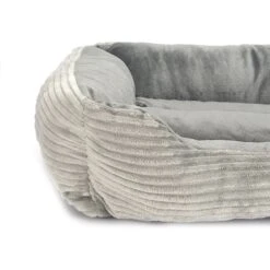 HappyCare Textiles Reversible Rectangle Cordurory Cat & Dog Bed -Cozy Paws 304103 PT4. AC SS1800 V1622756879