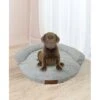 HappyCare Textiles Round Bolster Cat & Dog Bed -Cozy Paws 304144 MAIN. AC SS1800 V1622756574