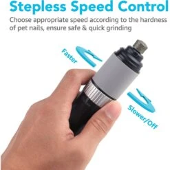 PetSpy Rechargeable Dog & Cat Nail Grinder -Cozy Paws 305076 PT6. AC SS1800 V1622850800