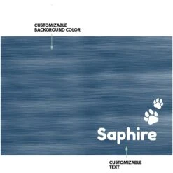 Frisco Personalized Heathered Dog & Cat Placemat -Cozy Paws 306758 PT1. AC SS1800 V1636047787