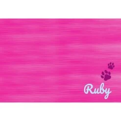 Frisco Personalized Heathered Dog & Cat Placemat -Cozy Paws 306758 PT2. AC SS1800 V1636048547