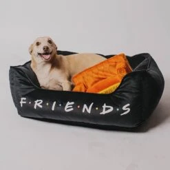 Buckle-Down Friends Bolster Dog Bed -Cozy Paws 306912 PT4. AC SS1800 V1657656801