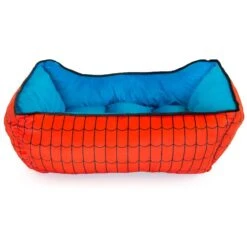 Buckle-Down Spider-Man Bolster Dog Bed -Cozy Paws 306922 PT2. AC SS1800 V1626995200