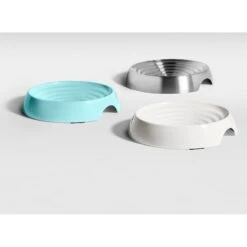 CatGuru Dog & Cat Food Bowls -Cozy Paws 308473 PT7. AC SS1800 V1649103880
