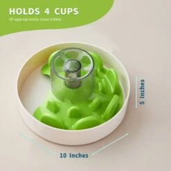 Pet Dream House SPIN Tricky Level UFO Maze Non-Skid Plastic Interactive Slow Feeder Dog Bowl 10 Pet Dream House SPIN Tricky Level UFO Maze Non-Skid Plastic Interactive Slow Feeder Dog Bowl -Cozy Paws 308748 PT2. AC SS1800 V1627513596