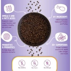 Health Extension Little Bites Grain-Free Chicken & Turkey Recipe Dry Dog Food -Cozy Paws 308788 PT4. AC SS1800 V1625002387