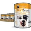 Dave's Pet Food Gravylicious Chicken & Beef With Veggies Grain-Free Wet Dog Food, 12-oz Can, Case Of 12