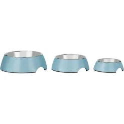 Frisco Coral Design Stainless Steel Dog & Cat Bowl -Cozy Paws 311972 PT5. AC SS1800 V1642543774