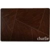904 Custom Personalized Modern Geometric Woodgrain Dog & Cat Placemat -Cozy Paws 314055 MAIN. AC SS1800 V1626240503