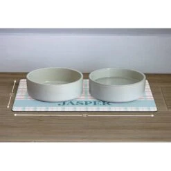 904 Custom Personalized Summer Plaid Dog & Cat Placemat -Cozy Paws 314077 PT2. AC SS1800 V1637021191