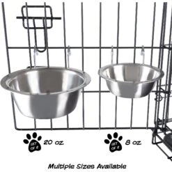 Pet Adobe Hanging Dog Bowl Set -Cozy Paws 315037 PT4. AC SS1800 V1626386224