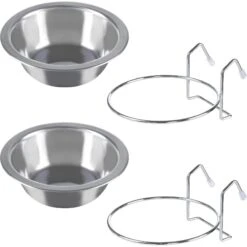 Pet Adobe Hanging Dog Bowl Set -Cozy Paws 315037 PT6. AC SS1800 V1626391321