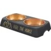 STAR WARS Melamine Stainless Steel Double Dog & Cat Bowl -Cozy Paws 315271 MAIN. AC SS1800 V1646326117
