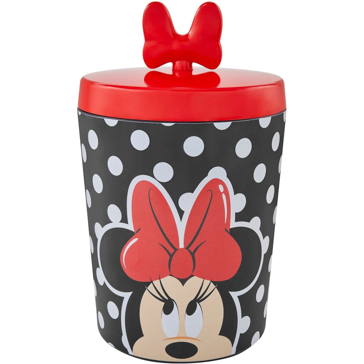 Disney Minnie Mouse Peek-A-Boo Melamine Dog & Cat Treat Jar 3 Disney Minnie Mouse Peek-A-Boo Melamine Dog & Cat Treat Jar