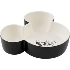 Disney Mickey Mouse Ceramic Dog & Cat Bowl -Cozy Paws 315360 PT4. AC SS1800 V1646327245