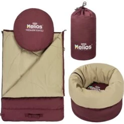 Dog Helios Switch-Back 2-in-1 Convertible Travel Mat & Rounded Camping Dog Bed -Cozy Paws 315566 PT2. AC SS1800 V1627942331