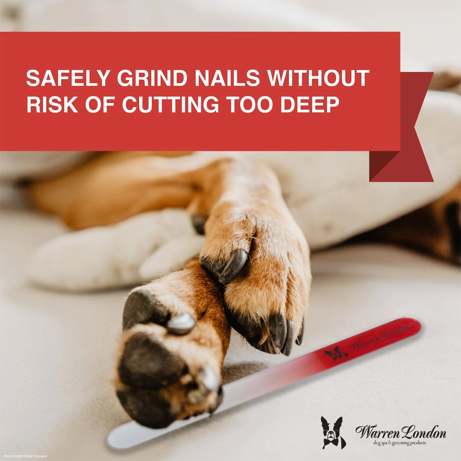 Warren London Glass Nail File 4 Warren London Glass Nail File - Image 2