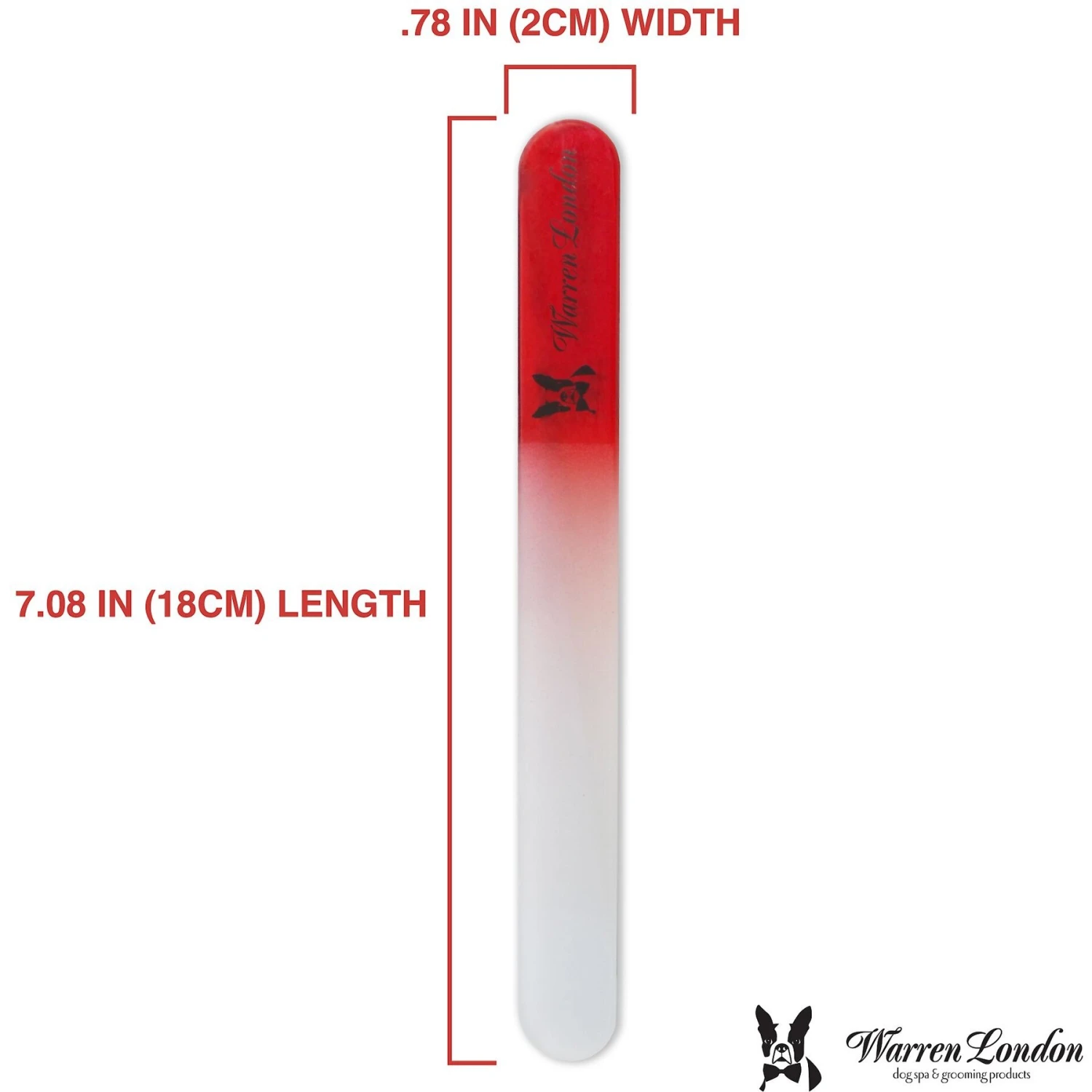 Warren London Glass Nail File 7 Warren London Glass Nail File - Image 5