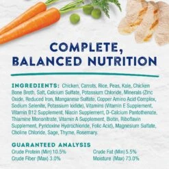 Natural Balance Platefulls Harvest Chicken & Rice Recipe Wet Dog Food, 9-oz Pouch, Case Of 12 -Cozy Paws 316437 PT6. AC SS1800 V1627595219