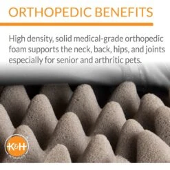 K&H Pet Products Superior Orthopedic Indoor/Outdoor Dog Bed -Cozy Paws 316713 PT2. AC SS1800 V1627424390