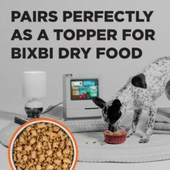 BIXBI Liberty Chicken Recipe Freeze-Dried Dog Topper & Treat, 4.5-oz Bag -Cozy Paws 317481 PT3. AC SS1800 V1698864672
