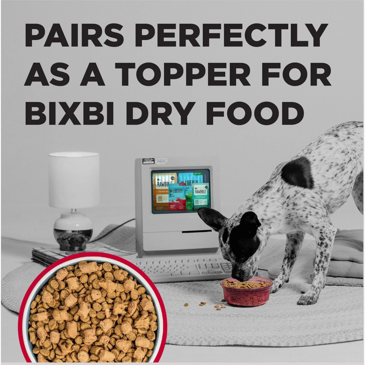 BIXBI Liberty Beef Recipe Freeze-Dried Dog Topper & Treat, 4.5-oz Bag 7 BIXBI Liberty Beef Recipe Freeze-Dried Dog Topper & Treat, 4.5-oz Bag - Image 5