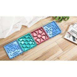 Hanamya Slow Treat Dispensing Dog & Cat Mat -Cozy Paws 317946 PT8. AC SS1800 V1628030543